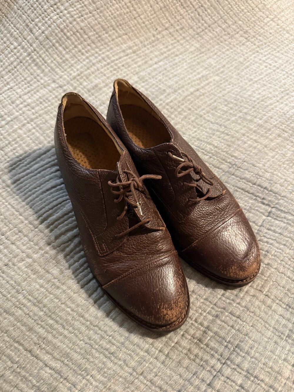 Ariat Vintage Oxford Leather Shoes Brown Women’s Size 7.5